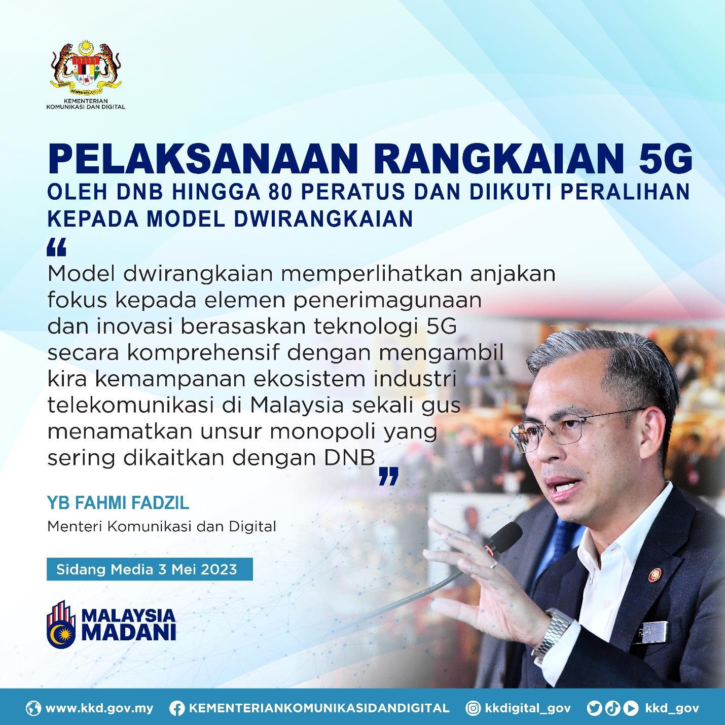 PELAKSANAAN RANGKAIAN 5G OLEH DNB 3