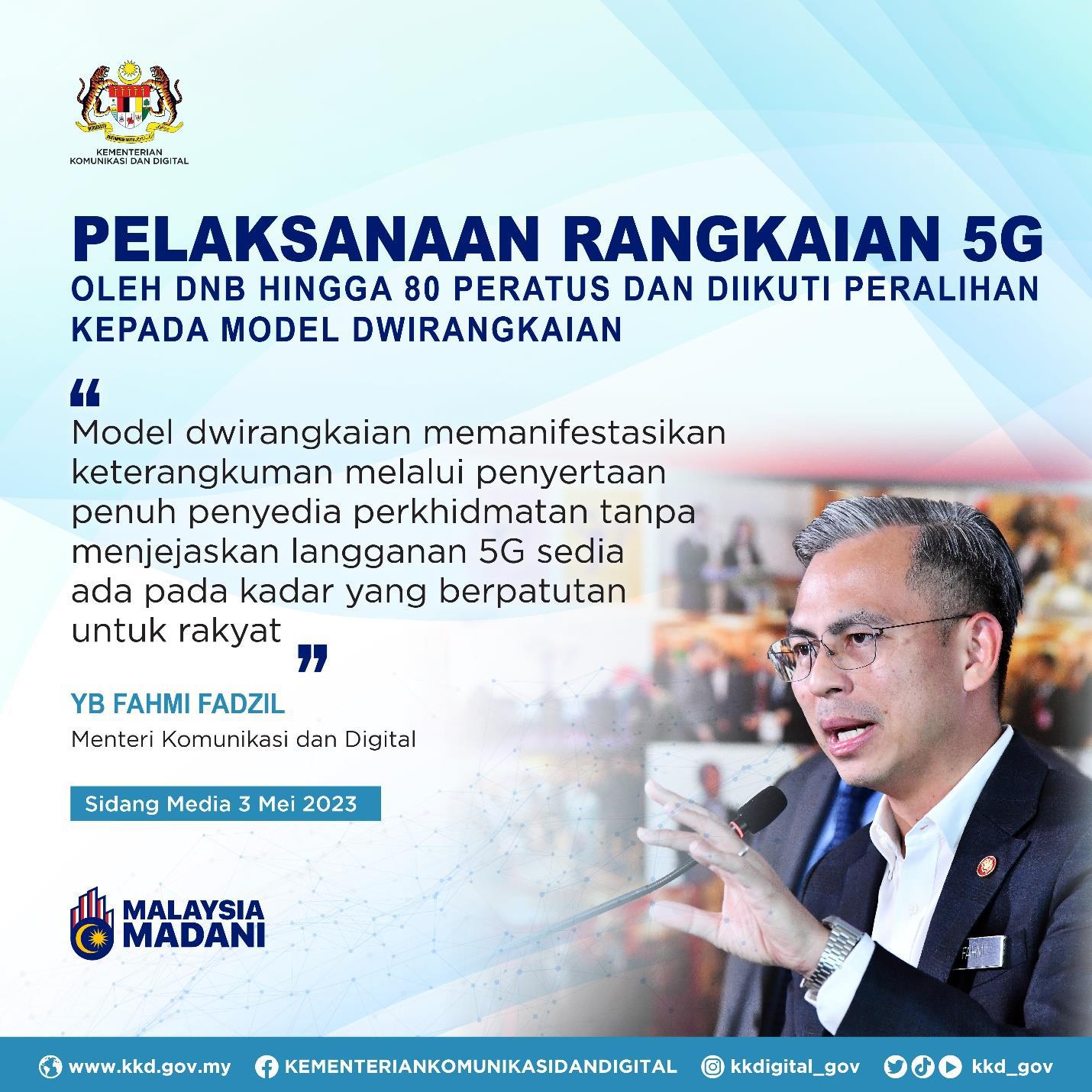 PELAKSANAAN RANGKAIAN 5G OLEH DNB 4